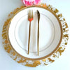 Gold Foil Disposable Placemats for Parties & Events