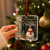 Crystal Clear Christmas Cash Gift Holder Ornaments