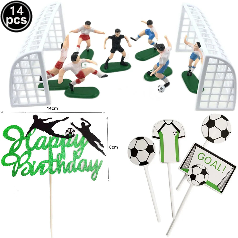 Soccer Ball Cupcake Toppers for Sports-Themed Parties