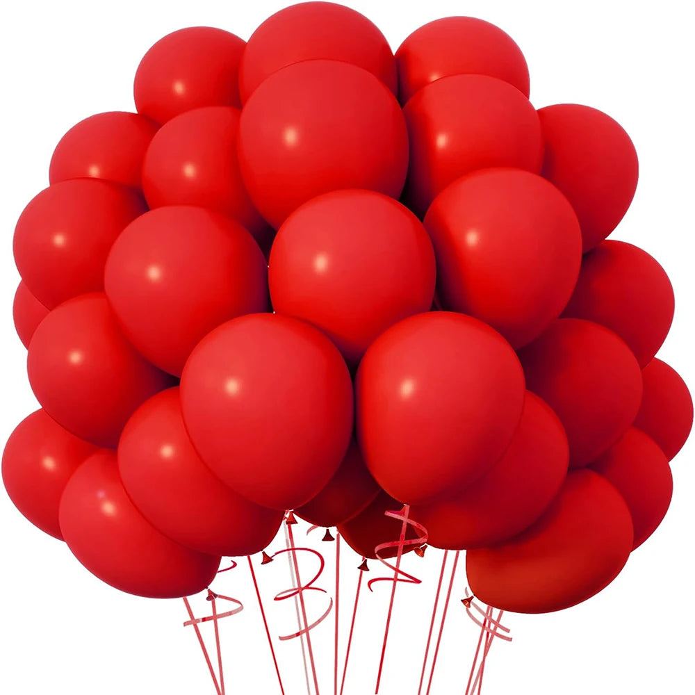 Retro Pastel Latex Balloons for Parties & Celebrations