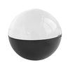 A spherical video player featuring a clear dome and a dark base for displaying holographic crystal ball content.