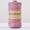 4mm Polyester Macrame Cord - 300g Spool for Knitting & DIY Crafts
