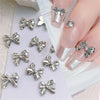 Gold Bowknot Nail Art Charms (50-Pack)