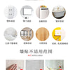 Wall stickers apply to smooth, glossy, and matte surfaces but not to textured or porous surfaces.