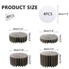Supports alimentaires en acrylique de différentes tailles et angles pour présentation buffet