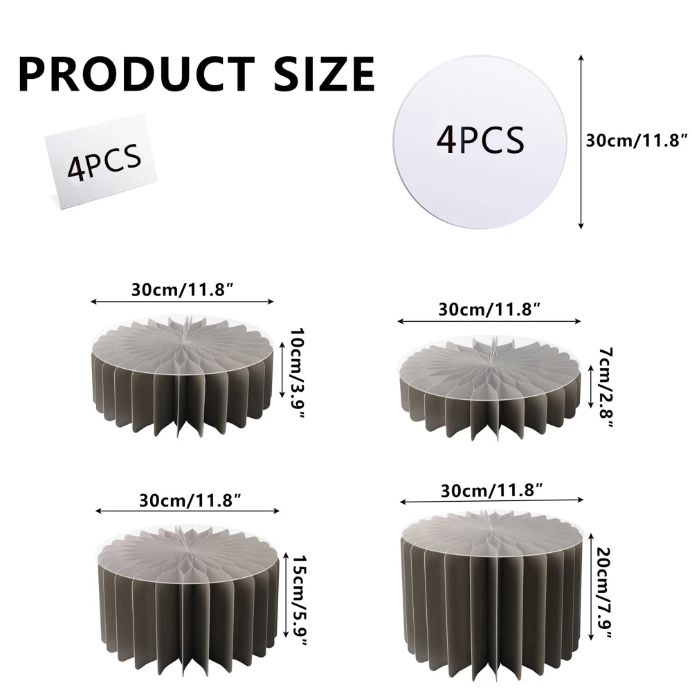 Supports alimentaires en acrylique de différentes tailles et angles pour présentation buffet