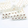 Collection de rouleaux de papier toilette miniatures blancs pour décoration de maison de poupée, emballés dans du plastique t