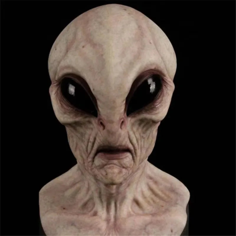 UFO Alien Latex Mask for Halloween Cosplay