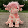 Pink Highland Cow Plush Toy – Soft Cuddly Stuffed Animal
