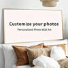 Personalized Photo Canvas Wall Art – Custom Horizontal Print for Home Decor