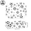 Soccer Ball Cupcake Toppers for Sports-Themed Parties
