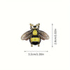Lifelike Resin Bee Charms for Jewelry Making & DIY Crafts