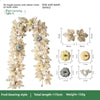 Artificial maple leaf and rattan vines series garland for autumn home decor