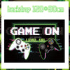 Green Video Game Birthday Party Supplies Kit with Gamepad Balloons