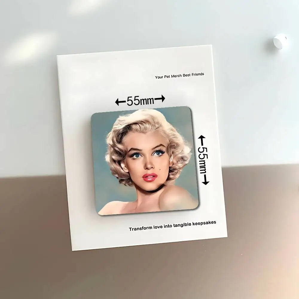 Marilyn Monroe Cartoon Fridge Magnets – Retro Pop Art Decor