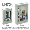 Cover and back view of the LH704 book decor set titled Made for Living by Amber Lewis