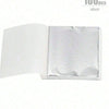 One sheet of silver edible gold leaf flakes for baking and cake decoration.
