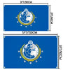Super Earth Flag 3x5FT, Durable Polyester Outdoor Banner