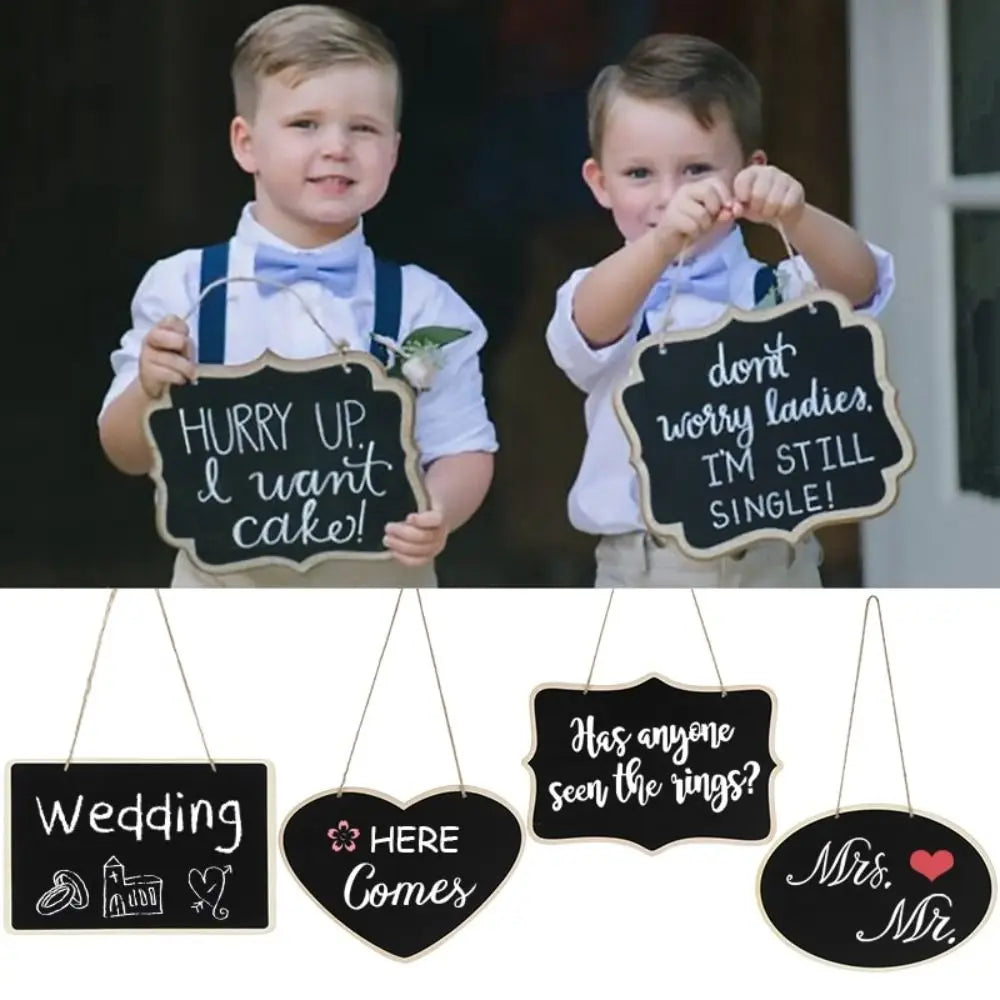 Rustic Wooden Message Board for Weddings & Events