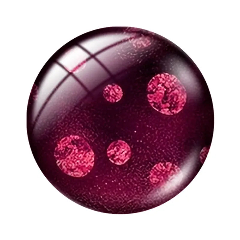 Glitter Glass Cabochons for Jewelry Making