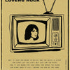 A vintage-style poster featuring a television set displaying a woman's face and text about rock music.