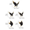 Handcrafted Resin Butterfly Wall Decor Set