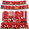 Superhero Birthday Party Tableware and Decoration Kit