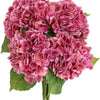 Lifelike Latex Hydrangea Stems for Weddings & Home Decor (Set of 4)