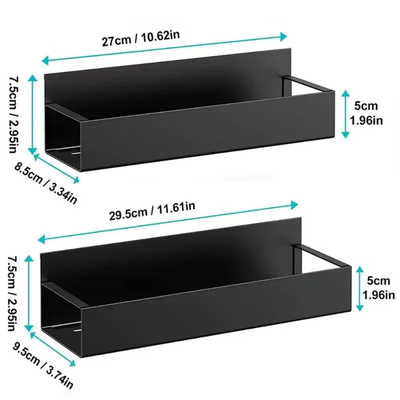 Magnetic Refrigerator Spice Rack with Strong Hold
