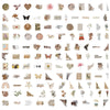 A collection of incomplete diary style graffiti stickers and decorative elements for crafting and decor.