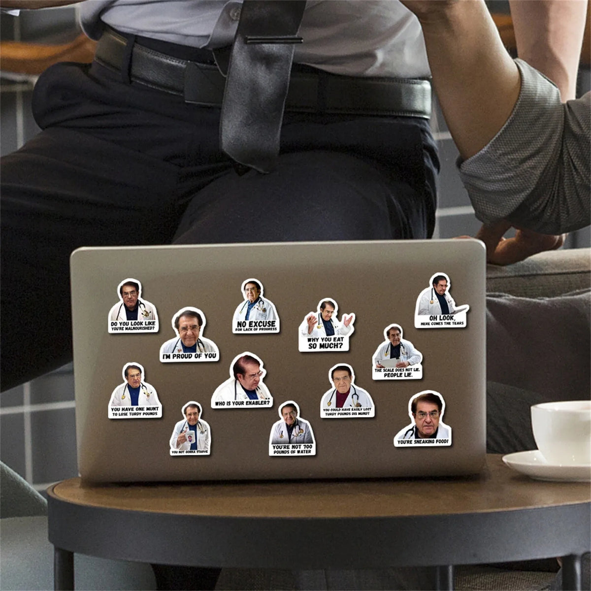 A set of fridge magnets featuring funny doctor's guidelines and medical advice