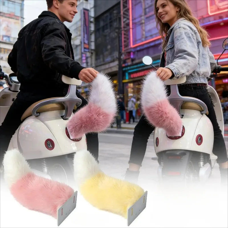 Remote Control Wagging Fox Tail Light for Scooters & Motorcycles