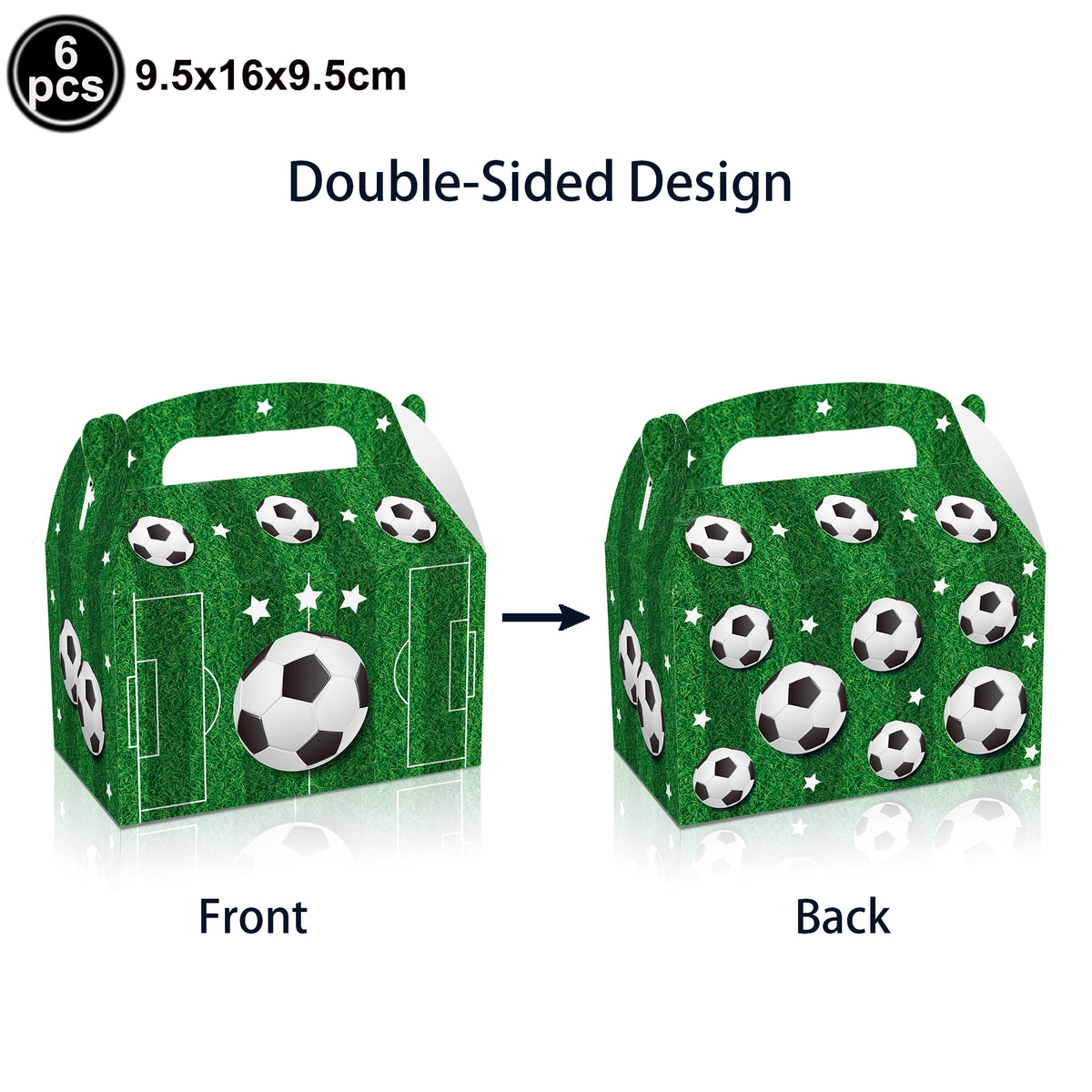 Soccer Ball Cupcake Toppers for Sports-Themed Parties