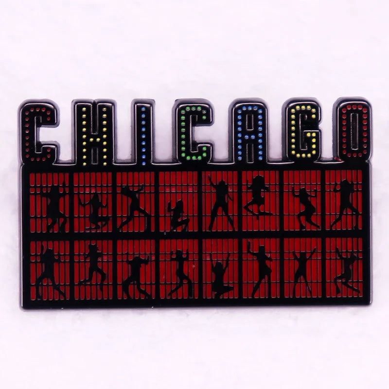 Broadway Musical Enamel Pin Brooch