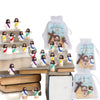 Mini Jesus Doll Set with Crucifix Pendant – Bulk Pack for Events