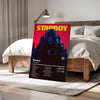 The Weeknd Calligraphy Album Art Canvas Print