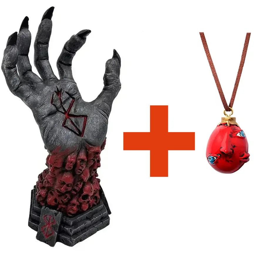 Gothic Resin Hand Wall Hook & Key Holder