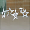 Gold Twinkle Star Paper Garlands