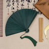 Classic Bamboo Folding Fan with Tassel