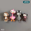Cartoon Animal Fridge Magnets – Cute Decorative Magnets for Kitchen, Office & More