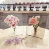 Clear Acrylic Photo Frame Vase for Desk & Shelf Display