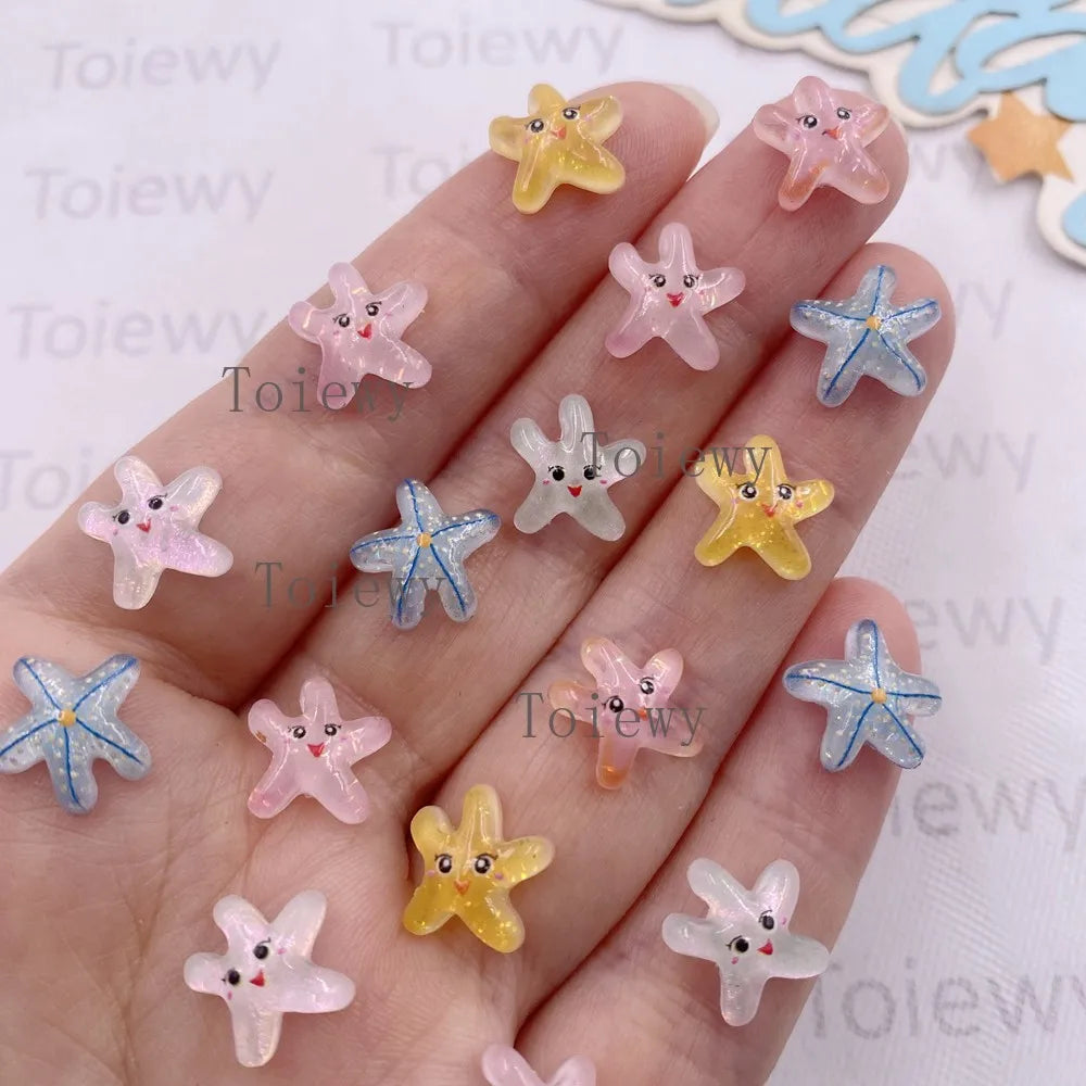 Ocean-Themed Resin Charms for Jewelry and Craft Projects