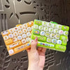 Giant Keycap Fidget Clicker Keychain Set