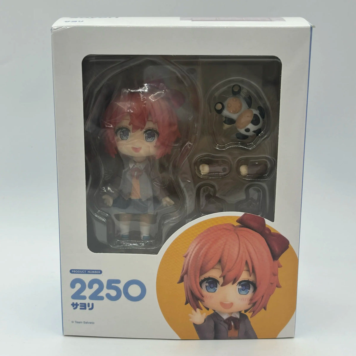 Chibi-Style Posable Character Figurine for Desk Display