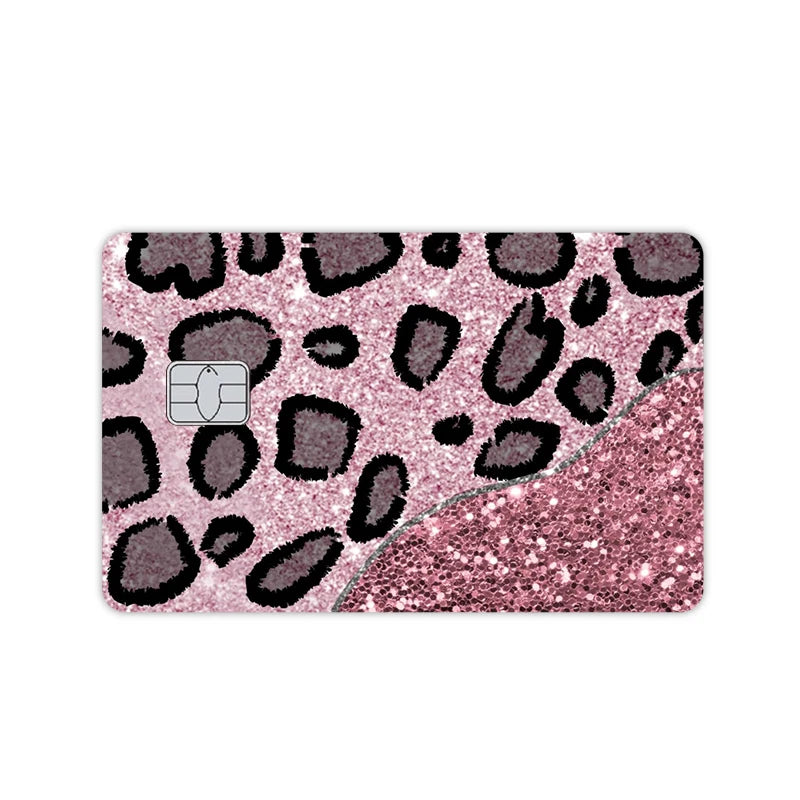 Leopard Print Card Skin for Credit and Debit Cards