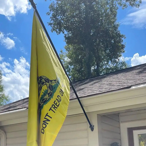 Gadsden Flag - Don't Tread on Me with Tea Party Design