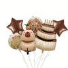 Capybara Cartoon Foil Balloon Party Decoration Set