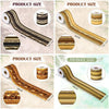 Vintage Gold Self-Adhesive Decorative Border Sticker Roll for DIY Projects