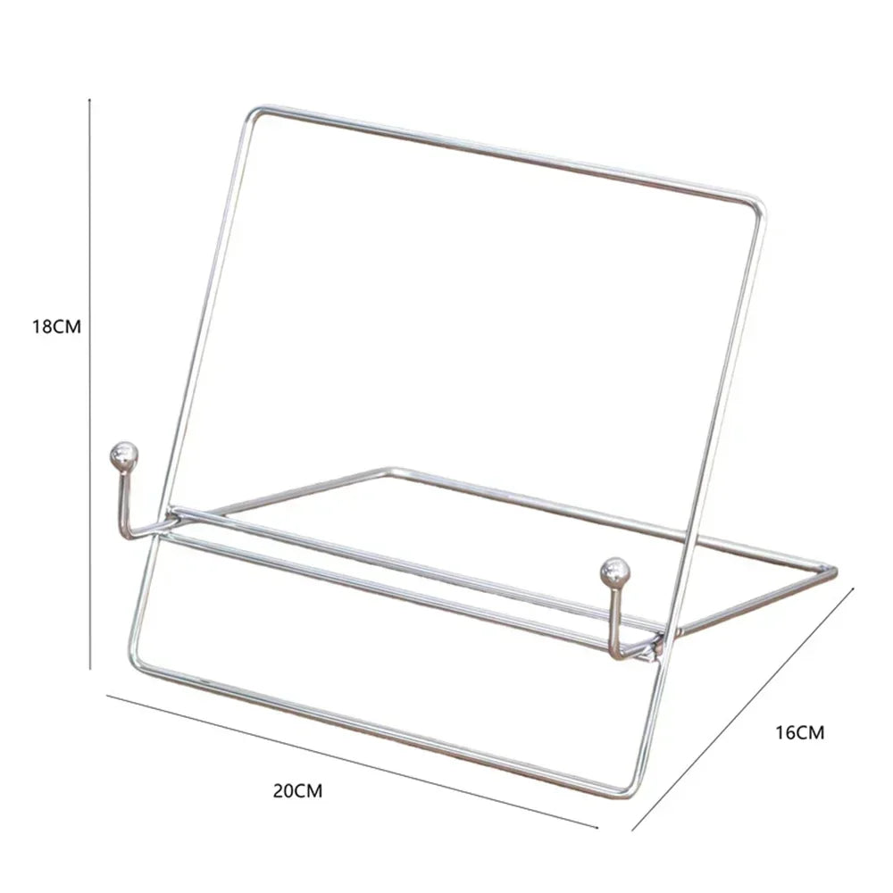 A clear acrylic vintage vinyl record wall clock with a transparent cover and metal frame.