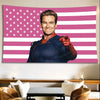 Homelander Patriotic Flag Tapestry – Superhero Wall Art